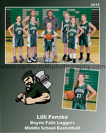 Lilli Fenske basketball