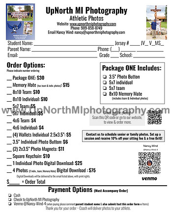 UNMP sports order