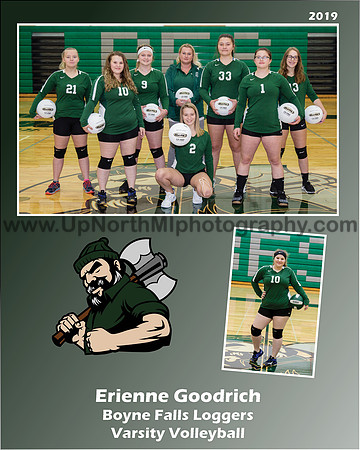 Erienne Goodrich volleyball