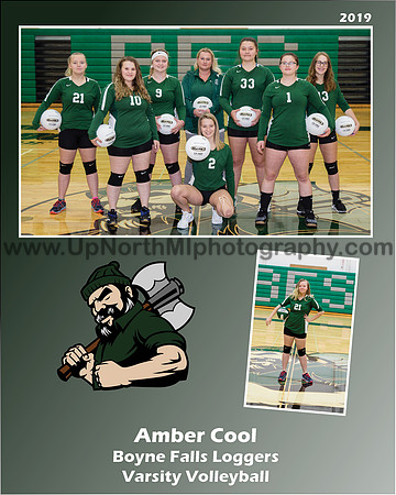 Amber Cool volleyball